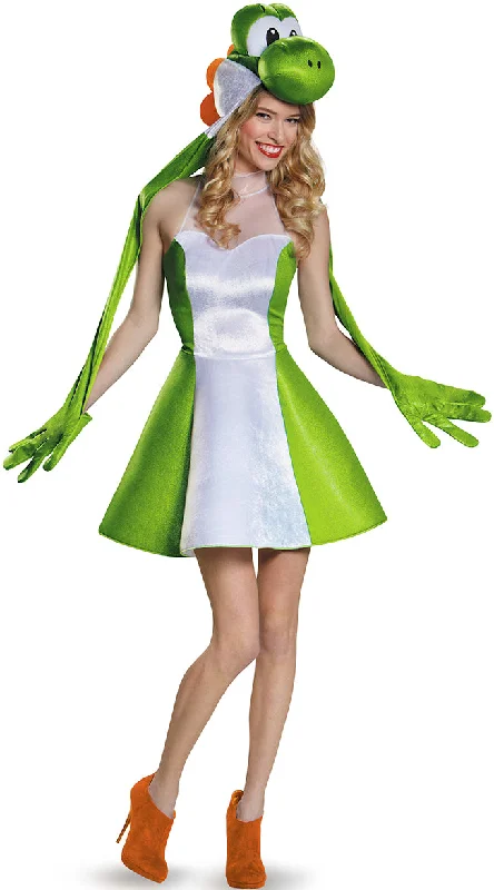 women one piece cosplay costumes crew - styleWomen's Yoshi Costume