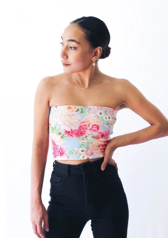 velvet women tube top for a luxurious and soft feelCharlotte Tube Top