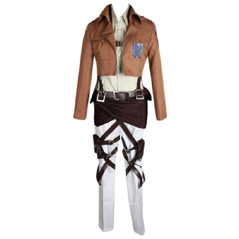 women hero cosplay costumes for consAttack on Titan Shingeki no Kyojin Jean Kirstein Recon Corps Cosplay Costume mp000829