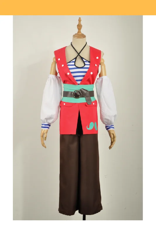 women cosplay costumes with detachable - partsA3 Yuki Rurikawa Summer Pirate Cosplay Costume