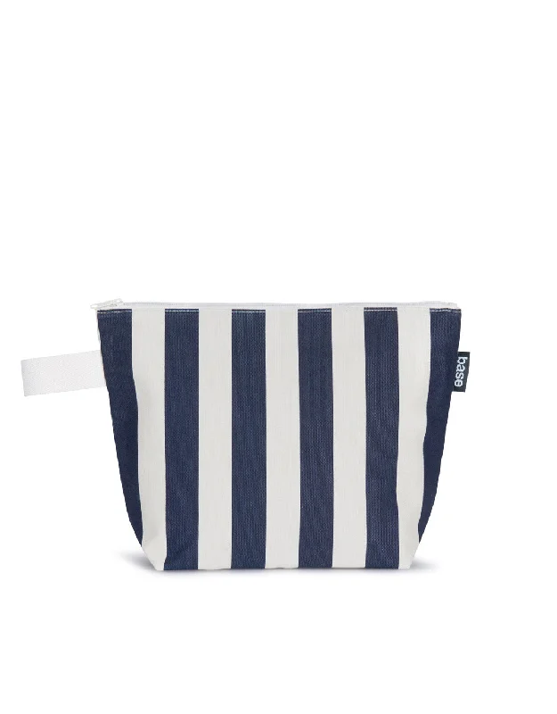 Large Stash Base Pouch - Navy Stripe