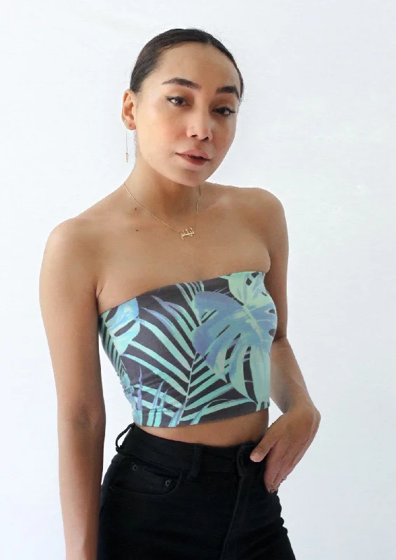 linen women tube top for a breathable and natural lookTropica Tube Top