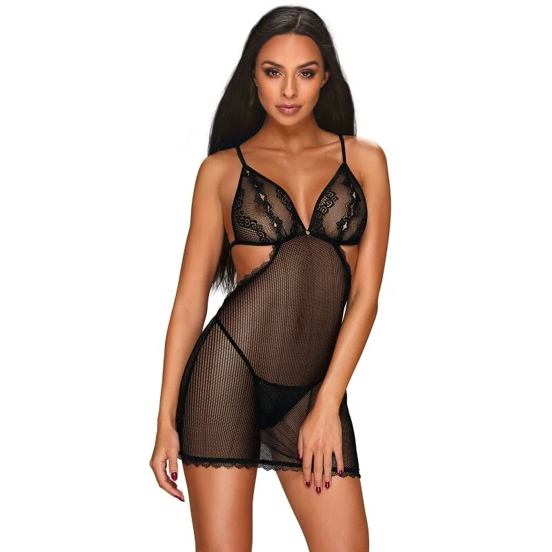 swimwear inspired women sexy lingerieOBSESSIVE - MILLAGRO CHEMISE S/M