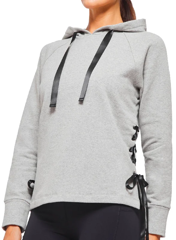 Turtleneck Women Long Sleeve Top for Cold Winter DaysLaced Hoodie