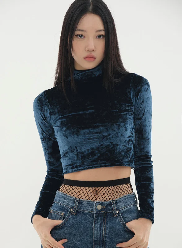 Printed Graphic Women Long Sleeve Top with a Bold StatementVelvet Short Sleeve Top #Lewkin Original Kpop #1216K171