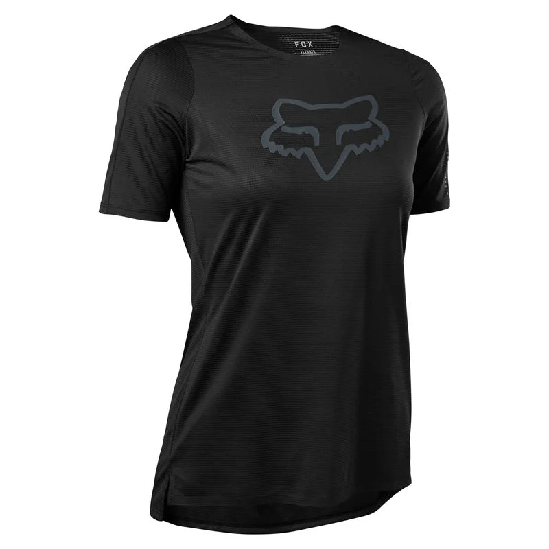 Fox Racing Flexair Short Sleeve MTB Jersey - Womens - Black - 2023