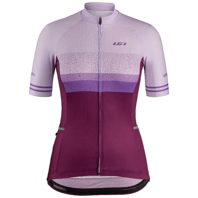 Louis Garneau Premium Short Sleeve Jersey - Womens - Salvia Purple - 2022