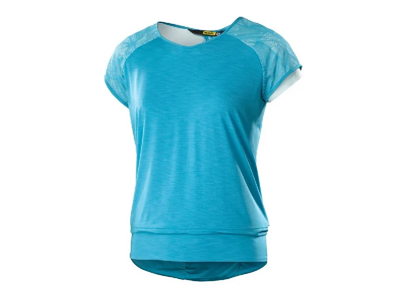 Mavic Echappée Short Sleeve MTB Jersey - Womens - Blue Moon