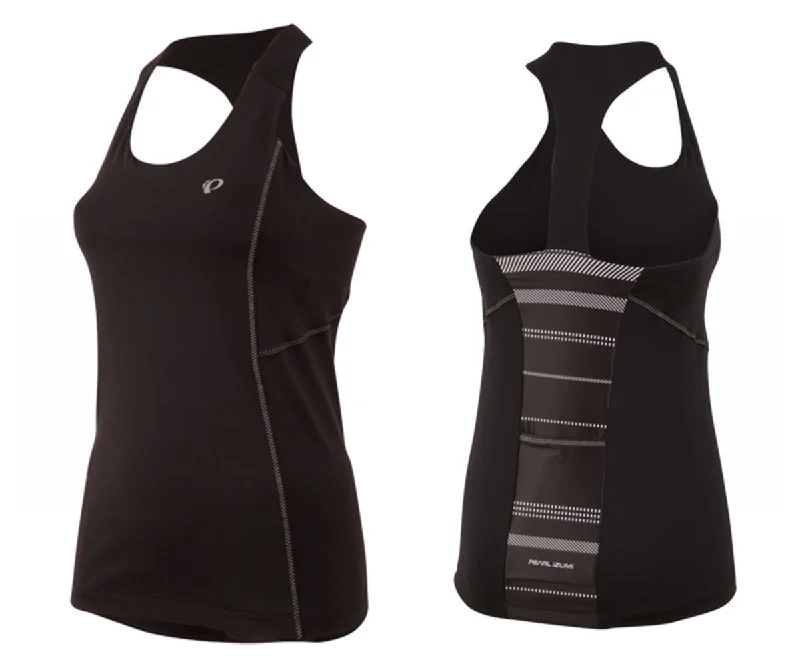 Pearl Izumi Elite Escape Tank Top - Womens - Black Stripe