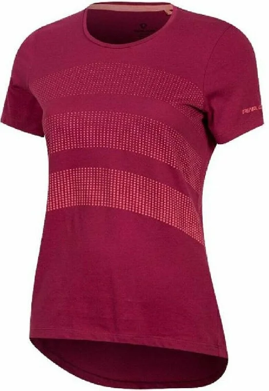 Pearl Izumi Mesa Short Sleeve MTB Jersey - Womens - Red