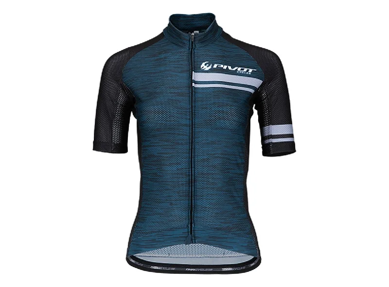 Pivot Desert Classic Race Short Sleeve MTB Jersey - Womens - Blue