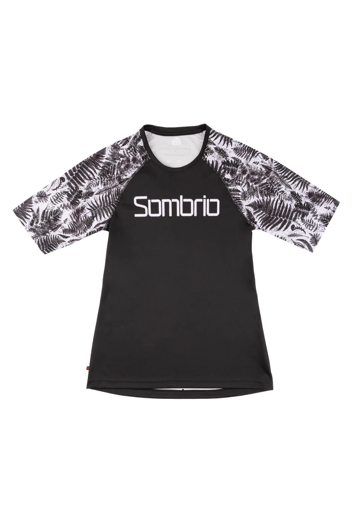 Sombrio Alder 2 3/4 Sleeve MTB Jersey - Womens - Fern Lilac-Black