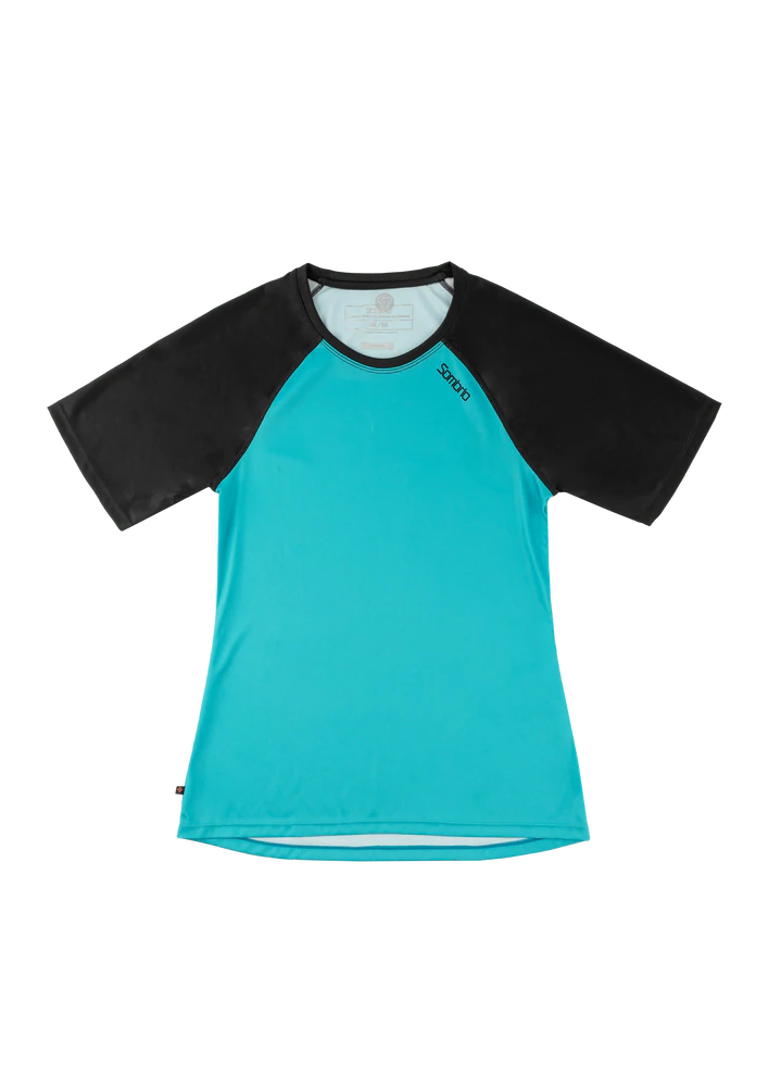 Sombrio Spruce Short Sleeve MTB Jersey - Womens - Skyline Blue