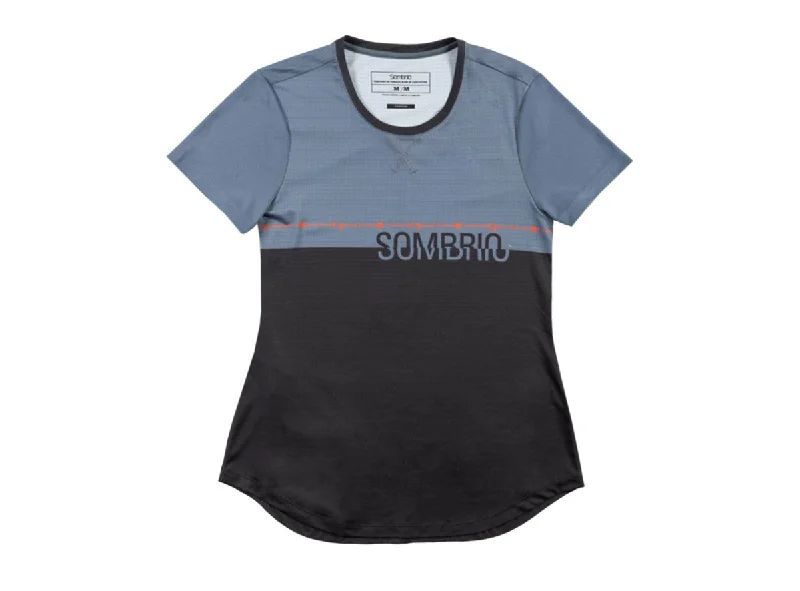 Sombrio Valley Short Sleeve MTB Jersey - Womens - Black-Stone - 2021