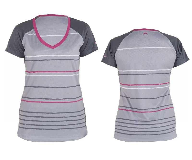 Zoic Zaia Short Sleeve MTB Jersey - Womens - Pink Stripe