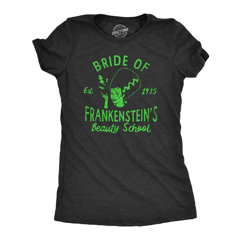 Pocketed Women T Shirt for Added FunctionalityBride Of Frankensteins Women's T Shirt