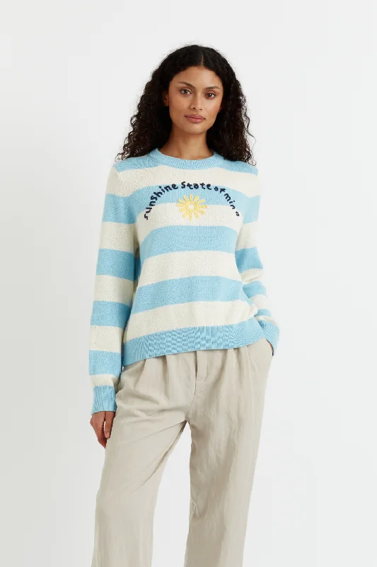 Mock Neck Women's Alpaca Wool Sweaters in Earth TonesCream Cotton-Alpaca Sunshine State of Mind Sweater