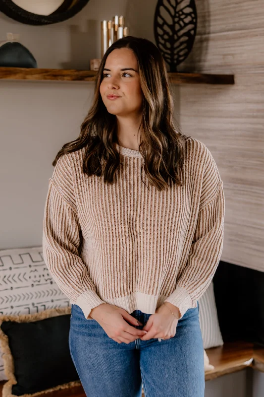 button down women cardigan with vintage buttonsClara Crewneck Sweater | Khaki