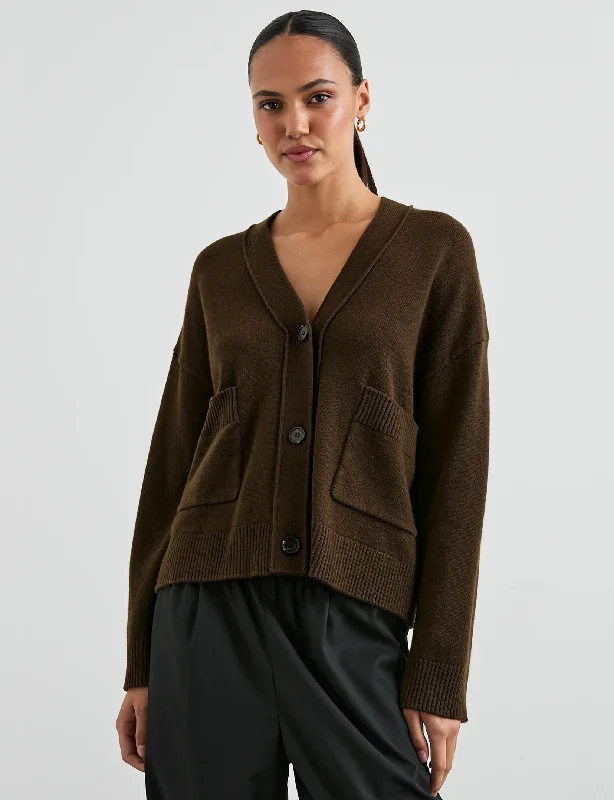 open front women cardigan for easy stylingLindi Sweater, Dark Moss