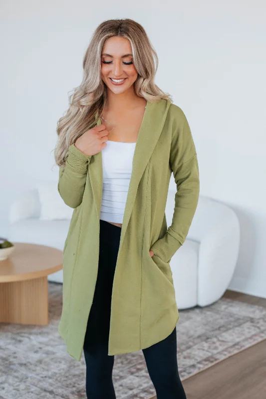 machine washable women cardigan for easy careRebekah Cardigan - Avocado