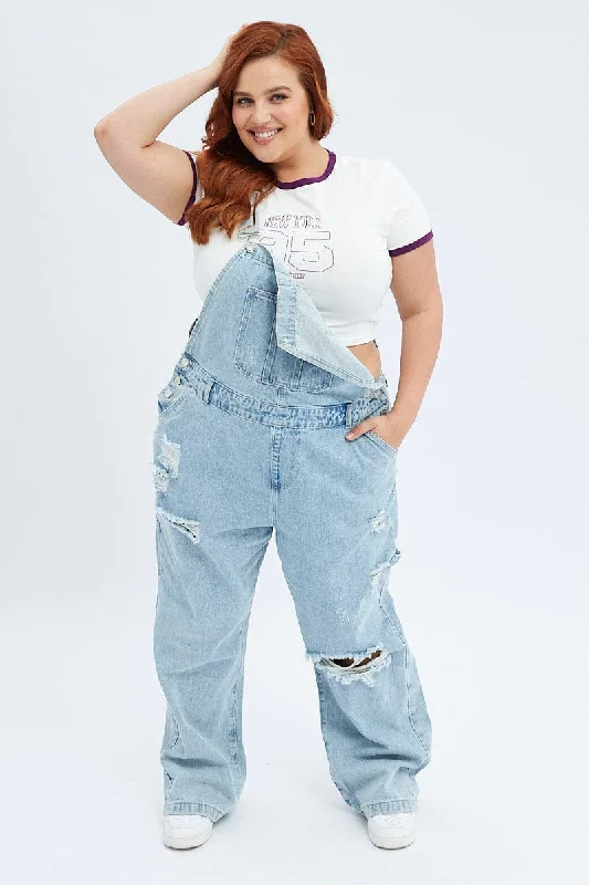 Denim Denim Overall