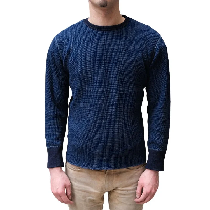 [Pre-Order] Studio D'Artisan L/S Indigo Dyed Heavy Thermal