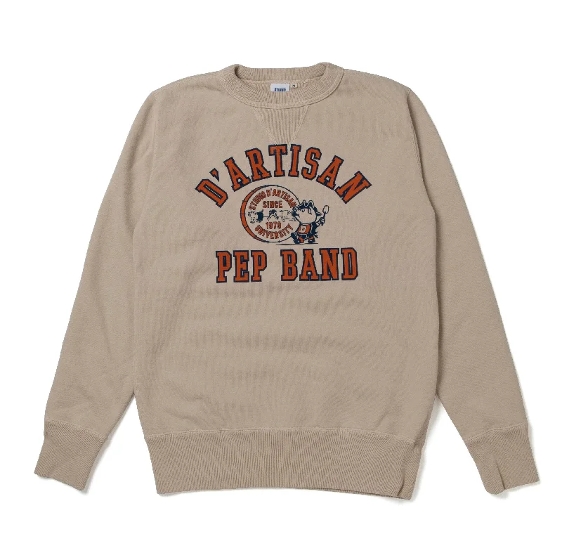 [Pre-Order] Studio D'Artisan "Pep Band" Logo Print Crewneck Sweatshirt