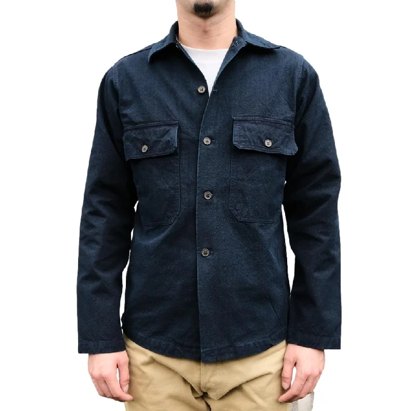 Mom jeans for a nostalgic and casual lookSamurai SJAS24 Natural Indigo Ripstop Shirt