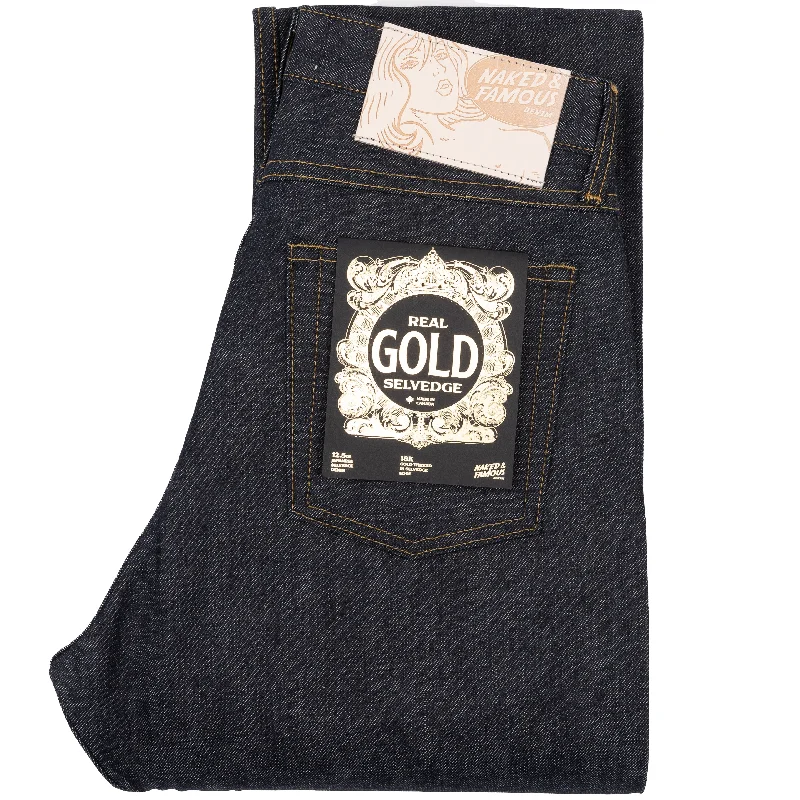 Plus - size women jeans for a comfortable and stylish fitTrue Guy - Deadstock Real Gold Selvedge