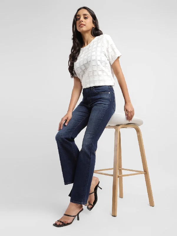 Straight - leg women jeans with a classic and timeless appealWomen's High rise 726 Flared Fit Jeans