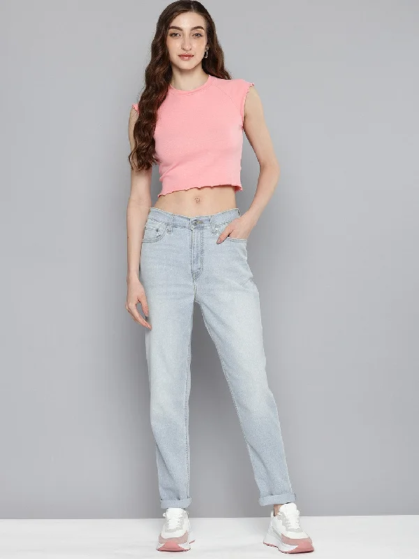 Jeggings women jeans combining the comfort of leggings and style of jeansWomen's High Rise 80's New Mom Jeans