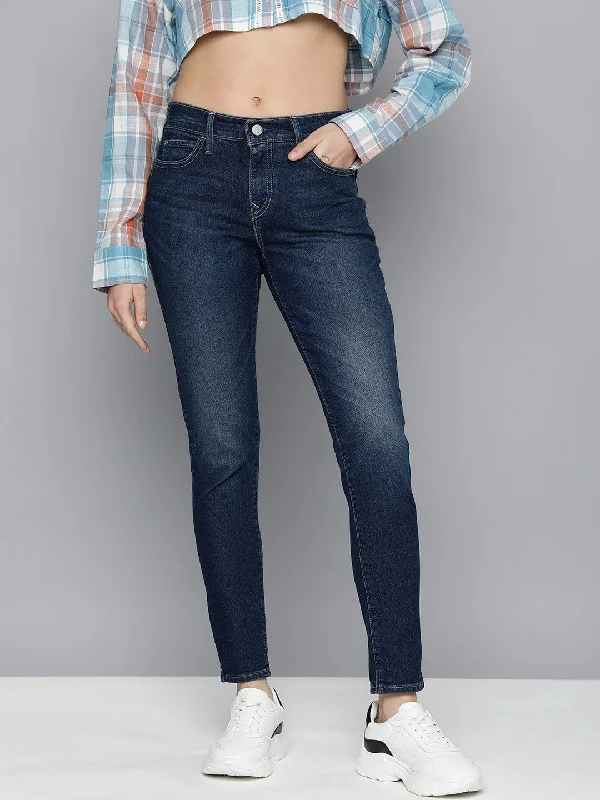 Jeggings women jeans combining the comfort of leggings and style of jeansWomen's Mid Rise 710 Super Skinny Fit Jeans