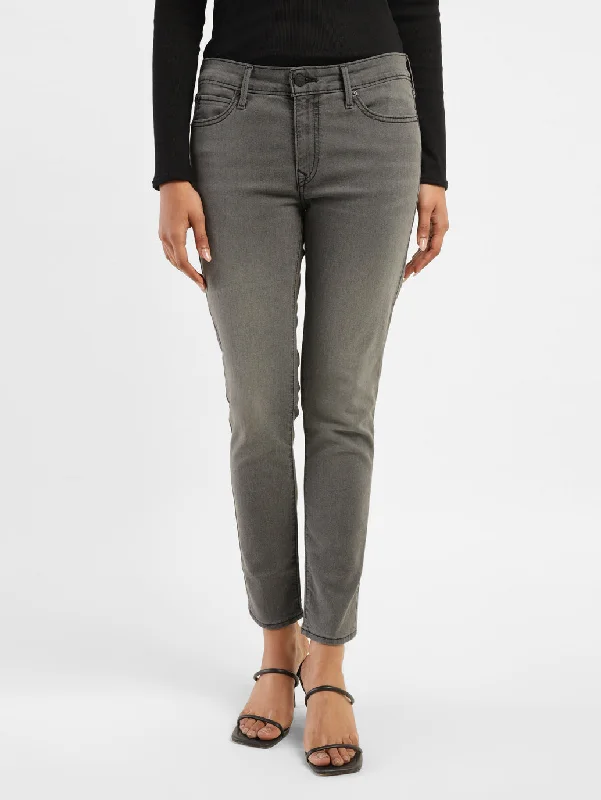 Dark - wash women jeans for a sophisticated and slimming effectWomen's Mid Rise 711 Skinny Fit Jeans