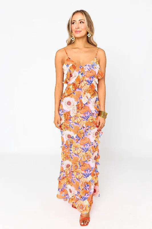 Empire Waist Women Dress to Accentuate the Bust and Conceal the WaistFinley Maxi Dress - Seeya Later