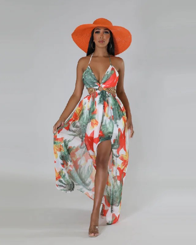 Off - the - Shoulder Women Dress for a Romantic and Feminine LookGirl’s Trip Maxi Dress