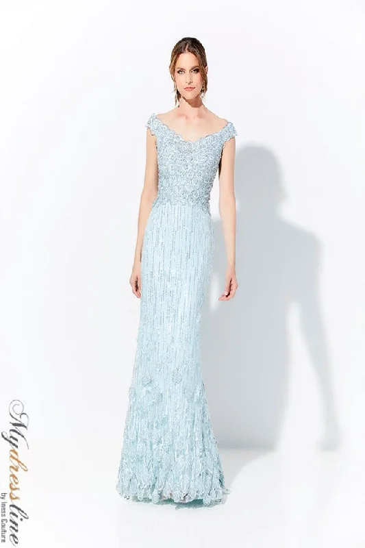 Mermaid - Style Women Dress with a Fitted Silhouette for Special OccasionsIvonne D 120D09