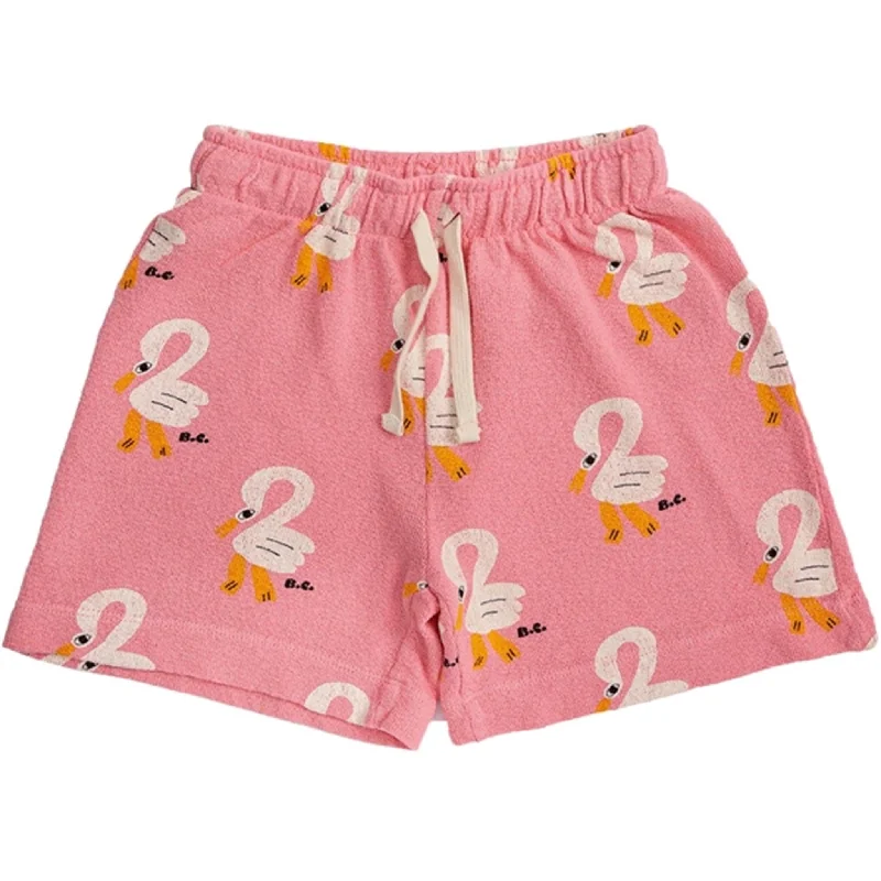 Tie - Waist Women Shorts for a Customizable FitBobo Choses Pink Pelican All Over Bermuda Shorts