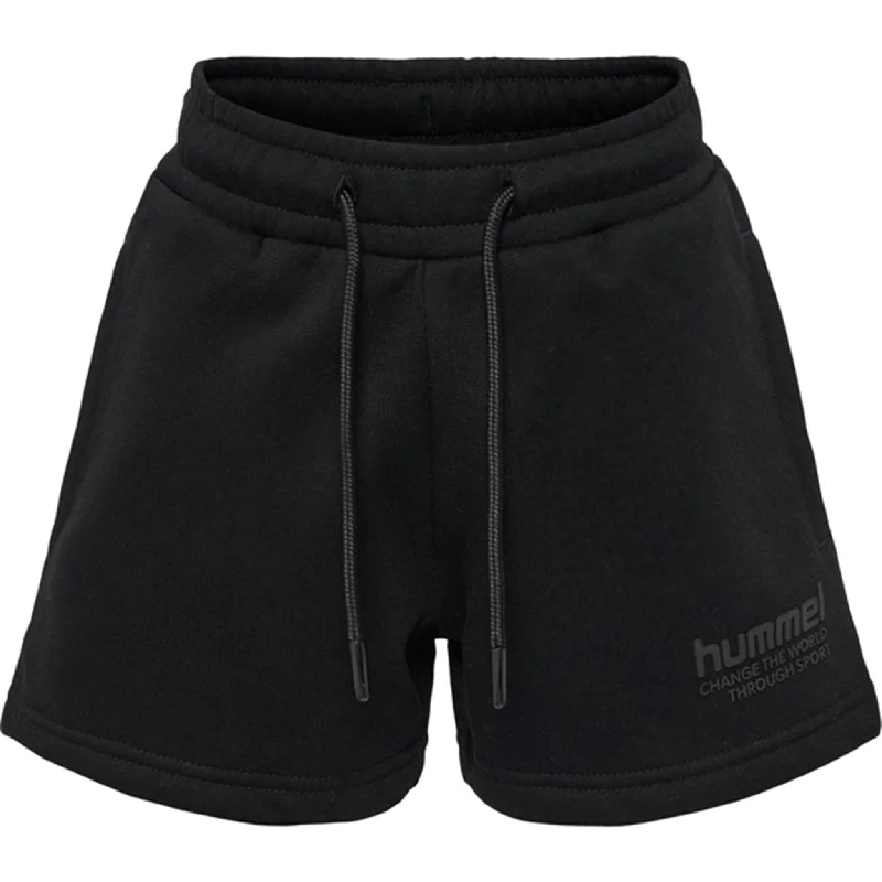 Jeanette Women Shorts with a Soft and Comfortable FeelHummel Black Pure Shorts