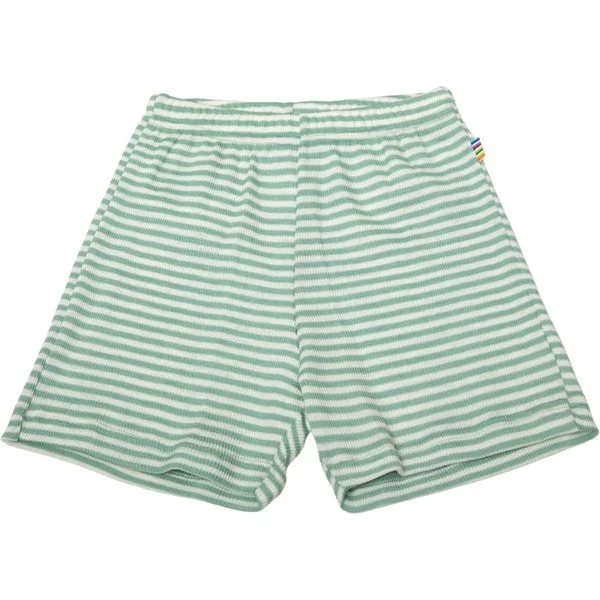 Twill Women Shorts with a Smooth Texture and DurabilityJoha Wool Green Shorts