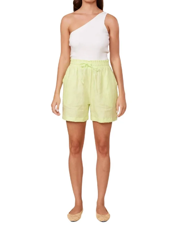 Bermuda Women Shorts for a Classic and Sophisticated LookKelia Short In Lime