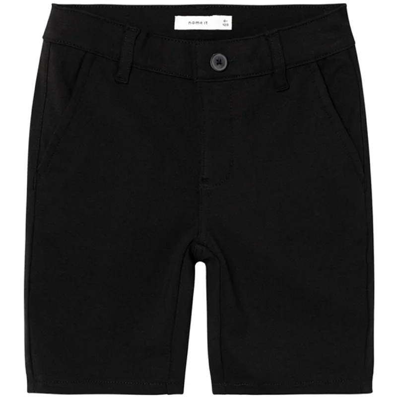 Tie - Waist Women Shorts for a Customizable FitName it Black Silas Comfort Shorts Noos