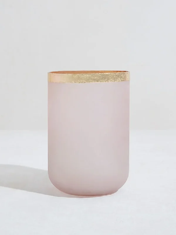 Stretchable Women Shorts for Maximum MobilityWestside Home Pink Candle Stand with Gold Rim