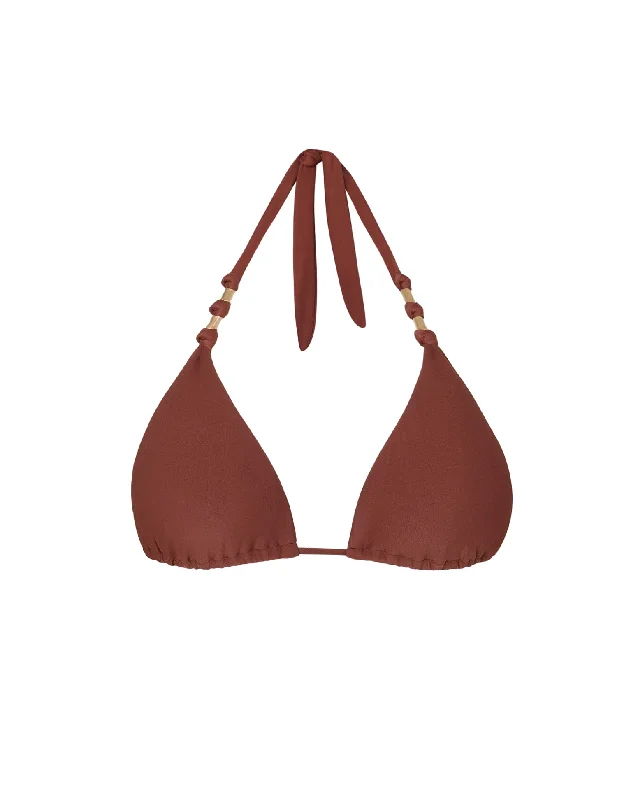 Sustainable bikini made from recycled materials for eco - conscious beachgoersPaula Top - Nutshell